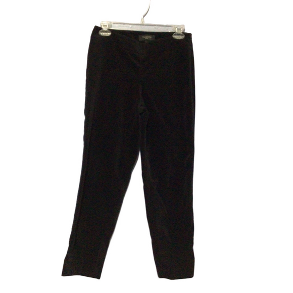 Talbots Pants - Talbots Women’s Black Velveteen Straight Leg Pants 2P